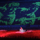 Illustration for article titled The Amazing, Colorful Flip Card Propaganda Mosaics of North Korea